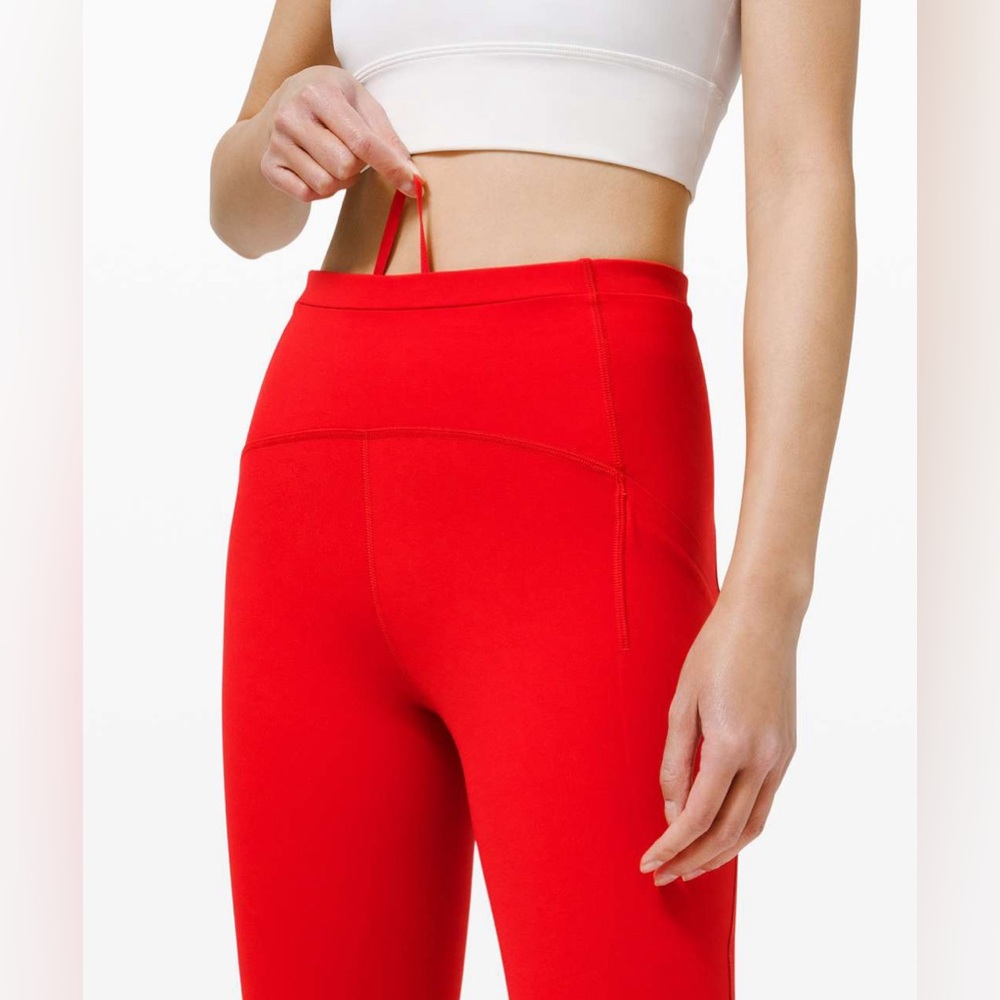 lululemon athletica Bold Scarlet Leggings - Picture 4 of 7